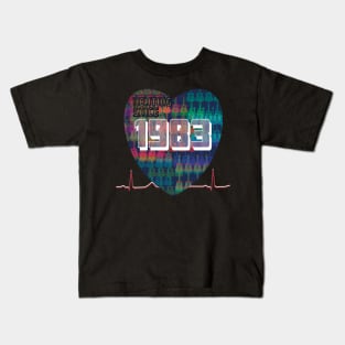 1983 - Heart Beating Since Kids T-Shirt